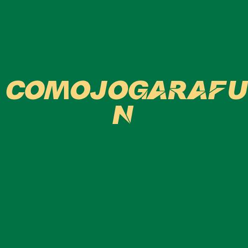 Logo da COMOJOGARAFUN